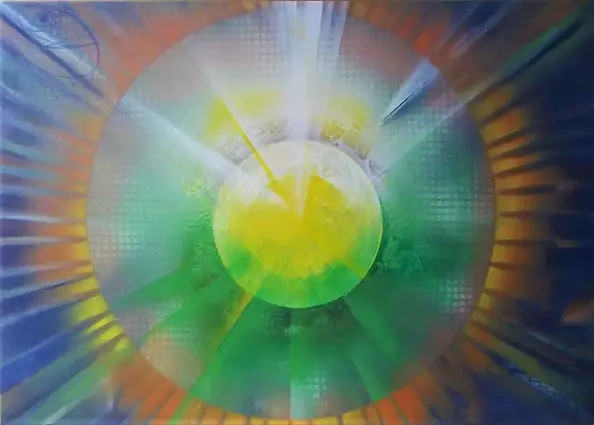 Janusz Wosiek - GREEN PULSAR HITTING TIME-SPACE