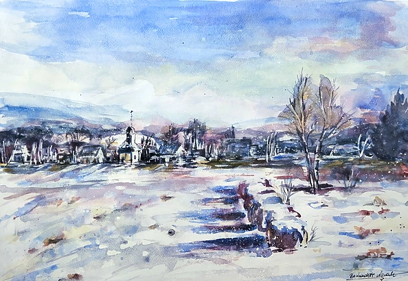 Bernadeta Nowak - WINTER, KRZESZÓW, WALK, CHAPLES