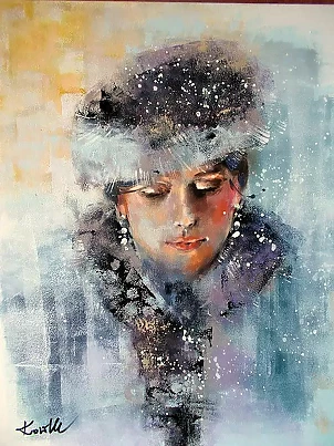 Ilona Kowalik - WINTER frost painted