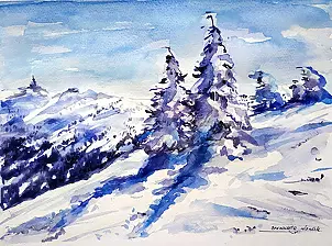 Bernadeta Nowak - ZIMOWE KARKONOSZE