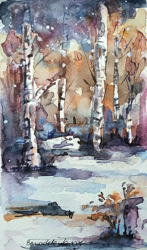 Bernadeta Nowak - ZIMOWY PORANEK