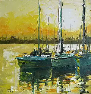 Dorota Łaz - ZŁOCISTY PORANEK