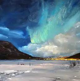 Kornel Wilczek, ALBA, Dipinto acrilico, Quadro a olio - tela, 80 x 60