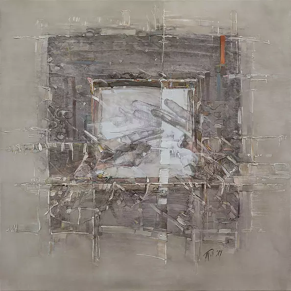 Adam Pilorz - Z cyklu ARTEFAKTY, dyptyk