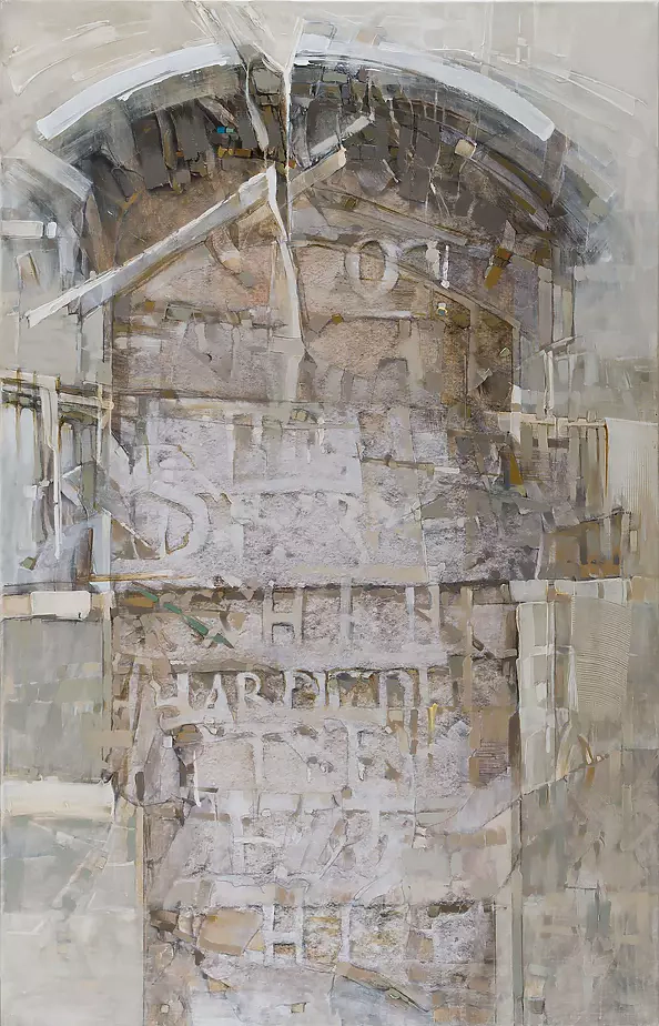 Adam Pilorz - Z cyklu "Artefakty", tryptyk 3/3