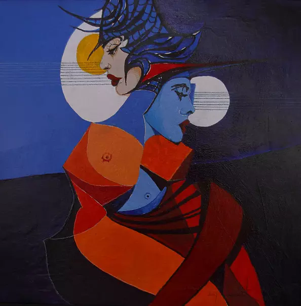 Tadeusz Iwańczuk - From the series "Children of the Universe"