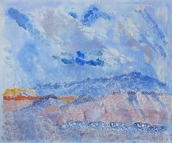 Monika Kalityńska, From the series Another Landscape 011, Oil painting - canvas, 120 x 100