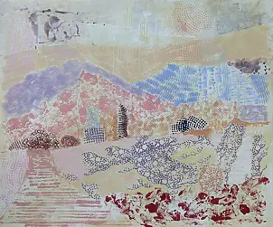 Monika Kalityńska, From the series Another Landscape 03, Oil painting - canvas, 130 x 100