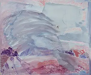 Monika Kalityńska, Z cyklu Jeszcze pejzaż 04, Obraz olejny - płótno, 120 x 100