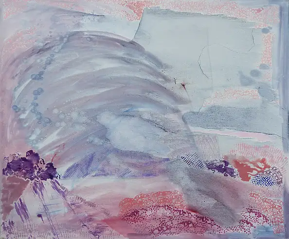 Monika Kalityńska, Z cyklu Jeszcze pejzaż 04, Obraz olejny - płótno, 120 x 100