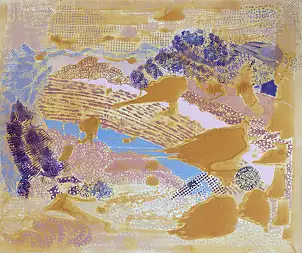 Monika Kalityńska, From the series Another Landscape 06, Oil painting - canvas, 120 x 100