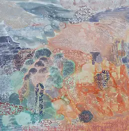 Monika Kalityńska, Из серии «Другой пейзаж 08», Масляная картина - холст, 120 x 100