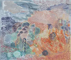 Monika Kalityńska, From the series Another Landscape 08, Oil painting - canvas, 120 x 100