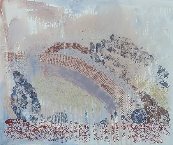 Monika Kalityńska, Z cyklu Jeszcze pejzaż 09, Obraz olejny - płótno, 120 x 100