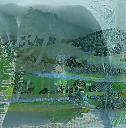 Monika Kalityńska, Aus der Serie Emotionale Landschaft „Aktiv, Bewegung“, Ölbild - Leinwand, 120 x 100
