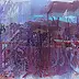 Monika Kalityńska, Extrait de la série Paysage émotionnel « Devenir, changer », Peinture à l'huile - toile, 120 x 100