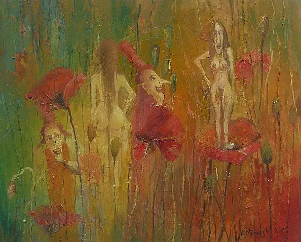 Krzysztof Łozowski - Z cyklu Łąki polskie 