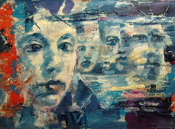 Kazimierz Komarnicki - Z cyklu Maski II