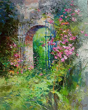 Paweł Łącki - Z cyklu "Wejście do ogrodu" 