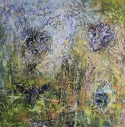 Adam Piotr Rutkowski, Дикая природа - В 2, Масляная картина - холст, 100 x 100
