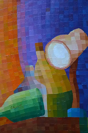 Jose Espinel Campos - Z cyklu: "Na stole" 