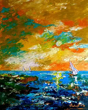 Jerzy Stachura - From the series: "Sailing Autumn"