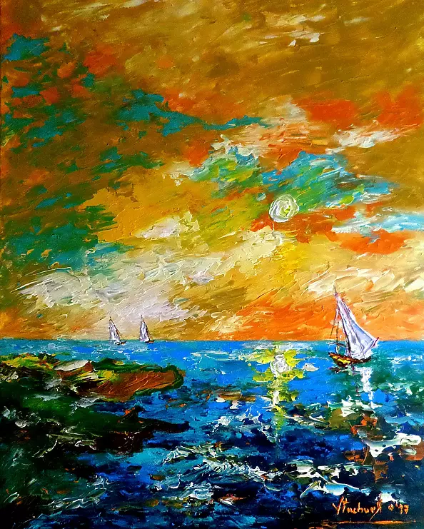 Jerzy Stachura - From the series: "Sailing Autumn"