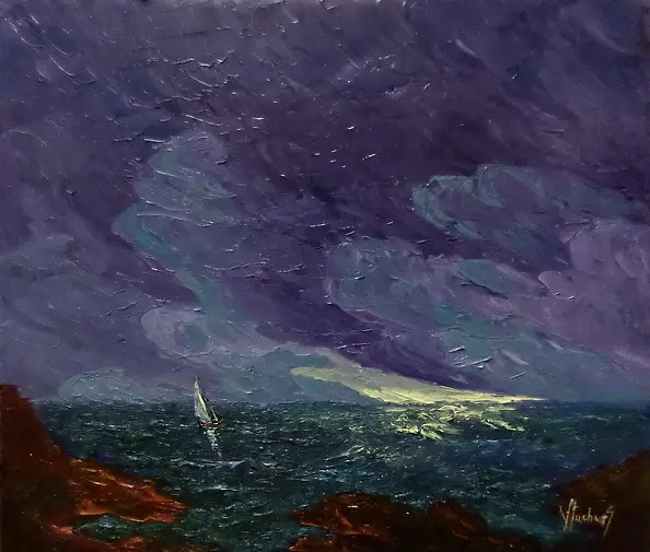 Jerzy Stachura - From the series: Sea climates 18