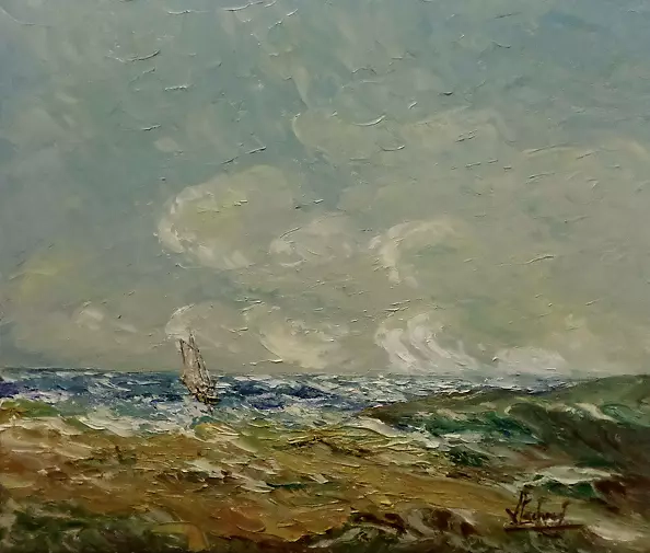 Jerzy Stachura - From the series: Sea climates 20