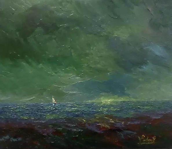 Jerzy Stachura - From the series: Sea climates 21