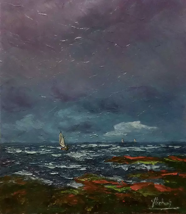 Jerzy Stachura - From the series: Sea climates 22