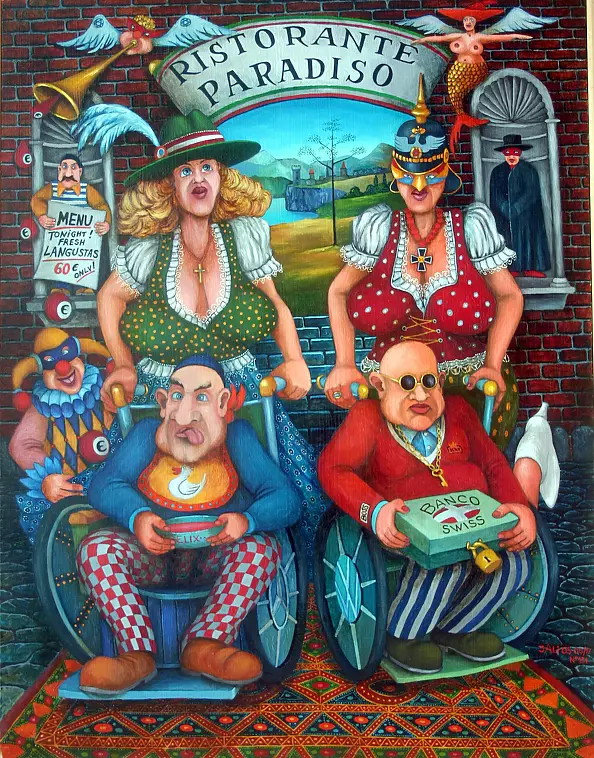 Jacek Lipowczan - Z cyklu emigranci - ... a miało być jak w raju