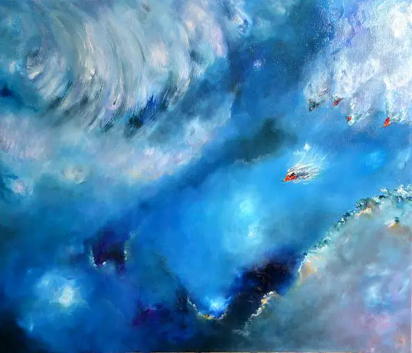 Adam Piotr Rutkowski - Z cyklu kosmiczne płótna -P1