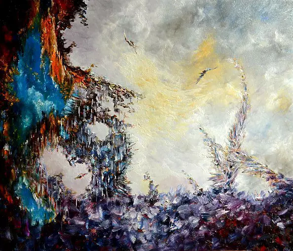 Adam Piotr Rutkowski - With the cycle of cosmic canvas -P6