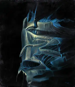 Krzysztof Polaczenko, Dalle profondità, Dipinto acrilico - tela, 66 x 76