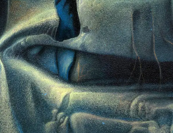 Krzysztof Polaczenko, Dalle profondità, Dipinto acrilico - tela, 66 x 76