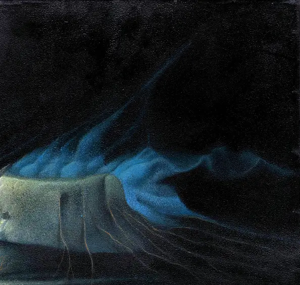 Krzysztof Polaczenko, Dalle profondità, Dipinto acrilico - tela, 66 x 76