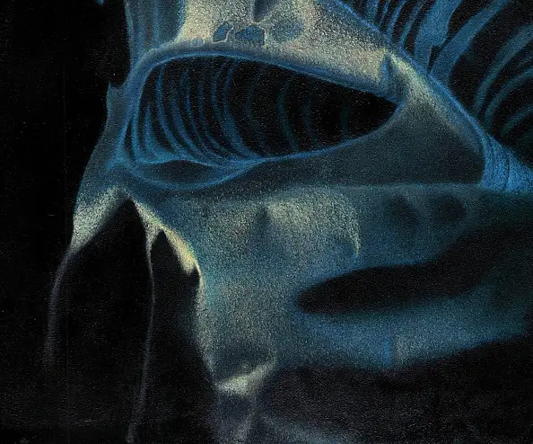 Krzysztof Polaczenko, Dalle profondità, Dipinto acrilico - tela, 66 x 76