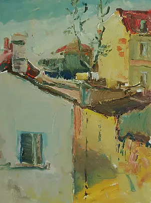 Jan Andrzej Walasek - Z okna pracowni