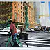 Krzysztof Kiwerski - Из серии открыток велосипедист в Нью-Йорке