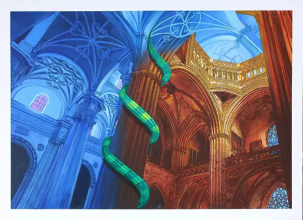 Krzysztof Kiwerski - Z serii pocztówki kuszenie 3