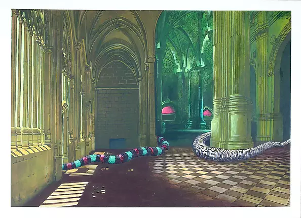 Krzysztof Kiwerski - Z serii pocztówki kuszenie 4