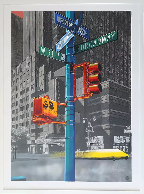 Krzysztof Kiwerski - From the series of postcards around NYC 4