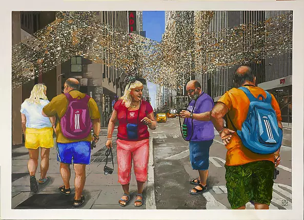 Krzysztof Kiwerski - Z serii pocztówki szarańcza