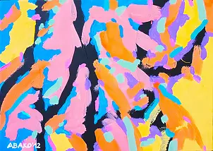 Witold Abako - Behind him X