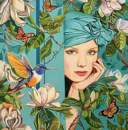 Joanna Szumska - Behind the turquoise curtain