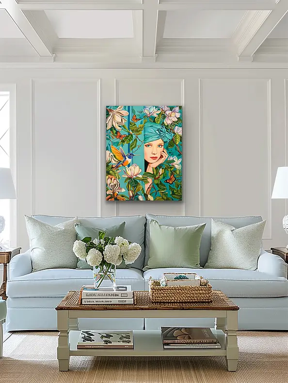 Joanna Szumska - Behind the turquoise curtain