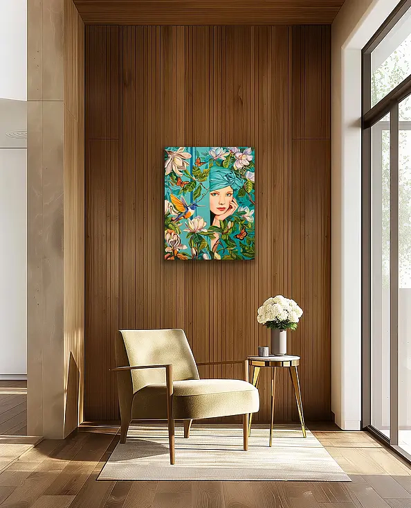 Joanna Szumska - Behind the turquoise curtain