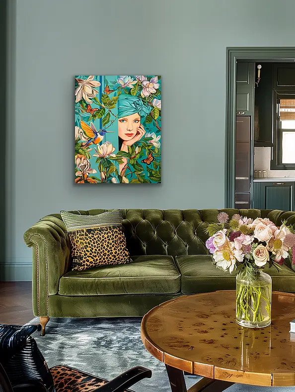 Joanna Szumska - Behind the turquoise curtain