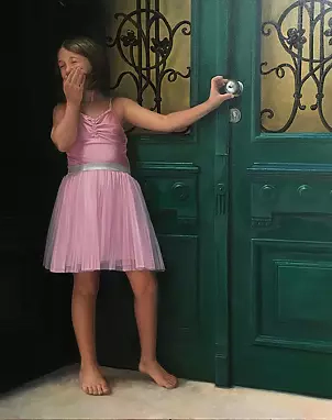   - Za zielonymi drzwiami